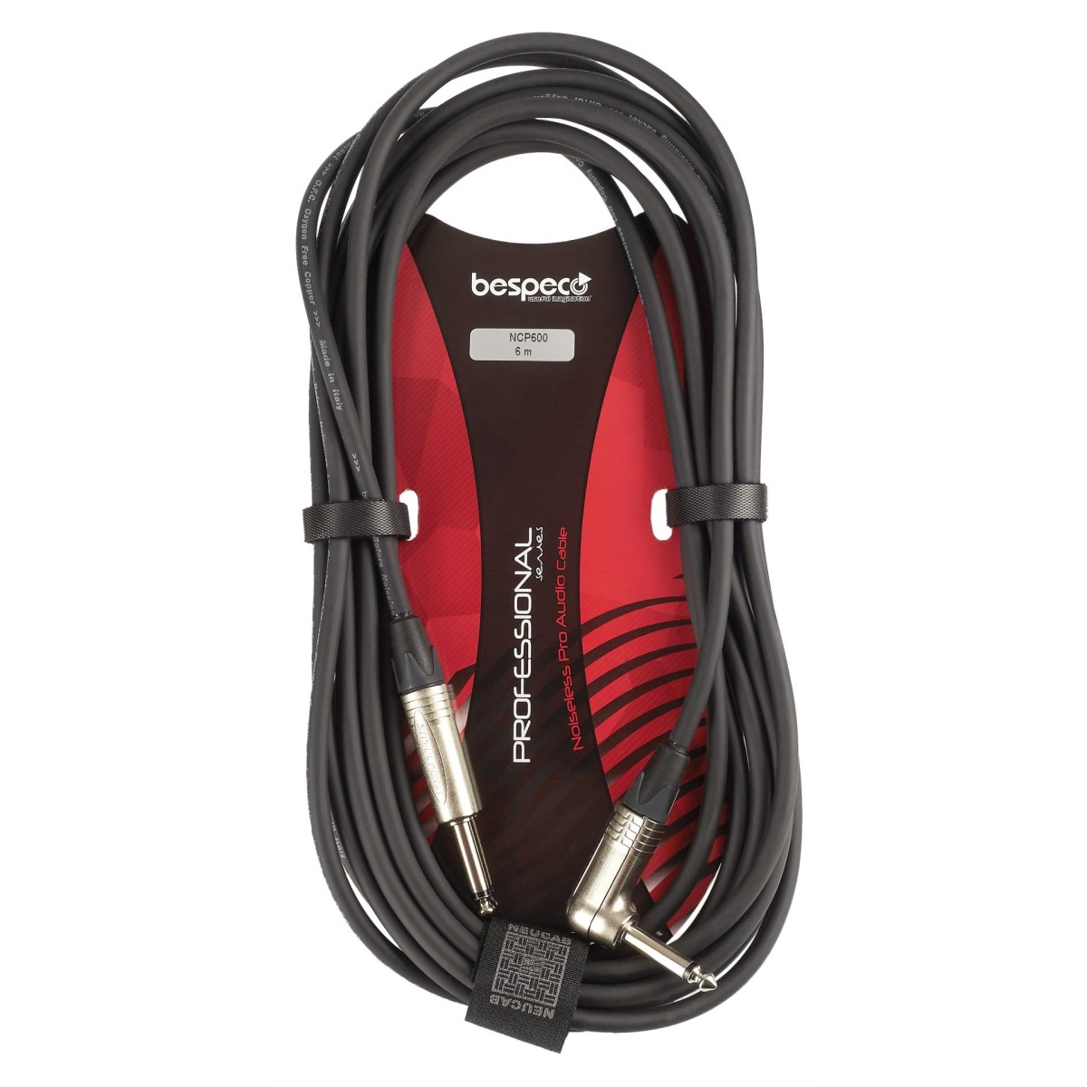 Nástrojový kabel Bespeco NCP600 6m