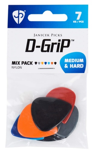 Trsátka Janíček D-Grip Mix Pack Medium-Hard (7 ks)