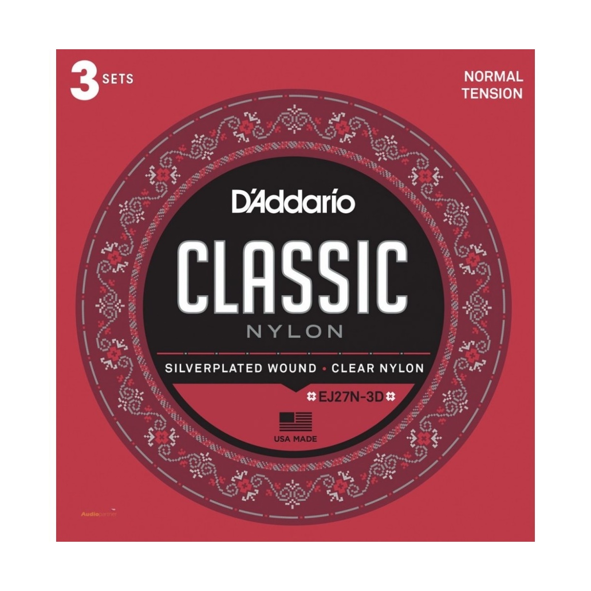 D´Addario Classic Nylon EJ27N - 3 sady