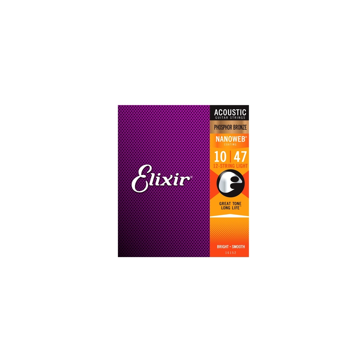 Elixir Phosphor Bronze .010 pro 12ti strunnou kytaru