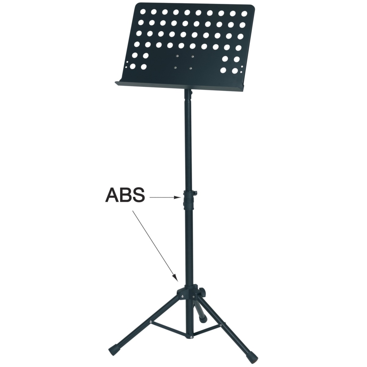 Stojánek na noty orchestrální děrovaný