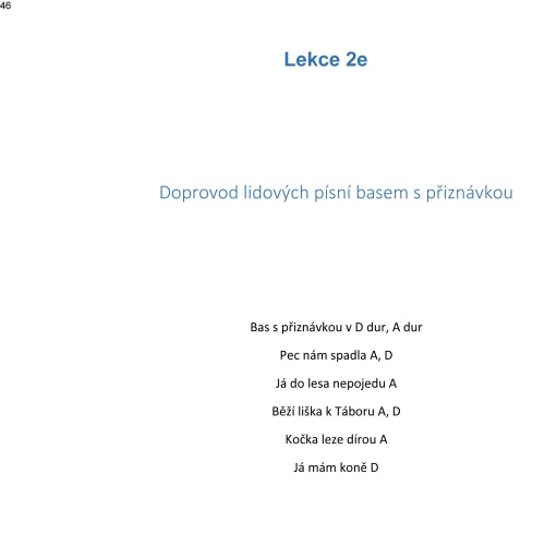 S. Juřica: Rychle a zábavně - Lekce 2