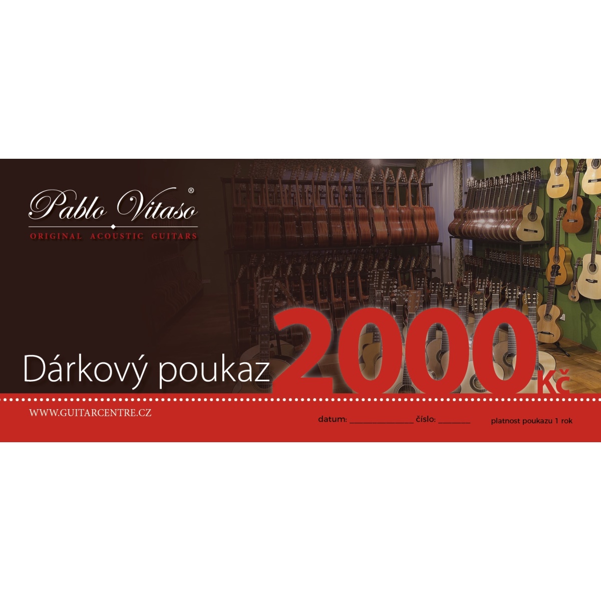 Dárkový poukaz na 2000 Kč