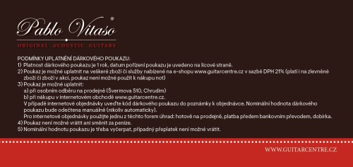 Dárkový poukaz na 1000 Kč