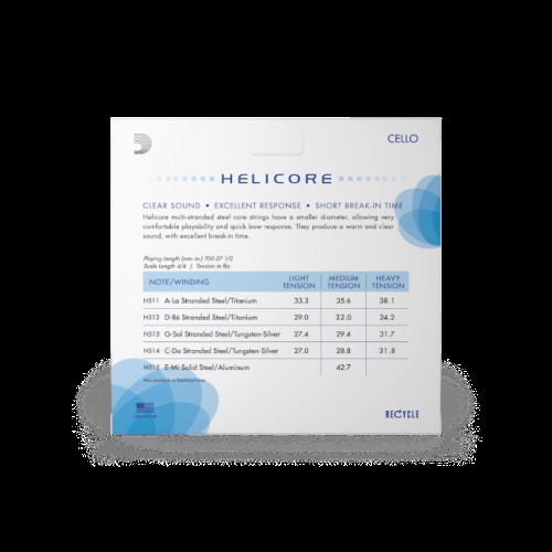 D´Addario Helicore H510 - violoncello 4/4