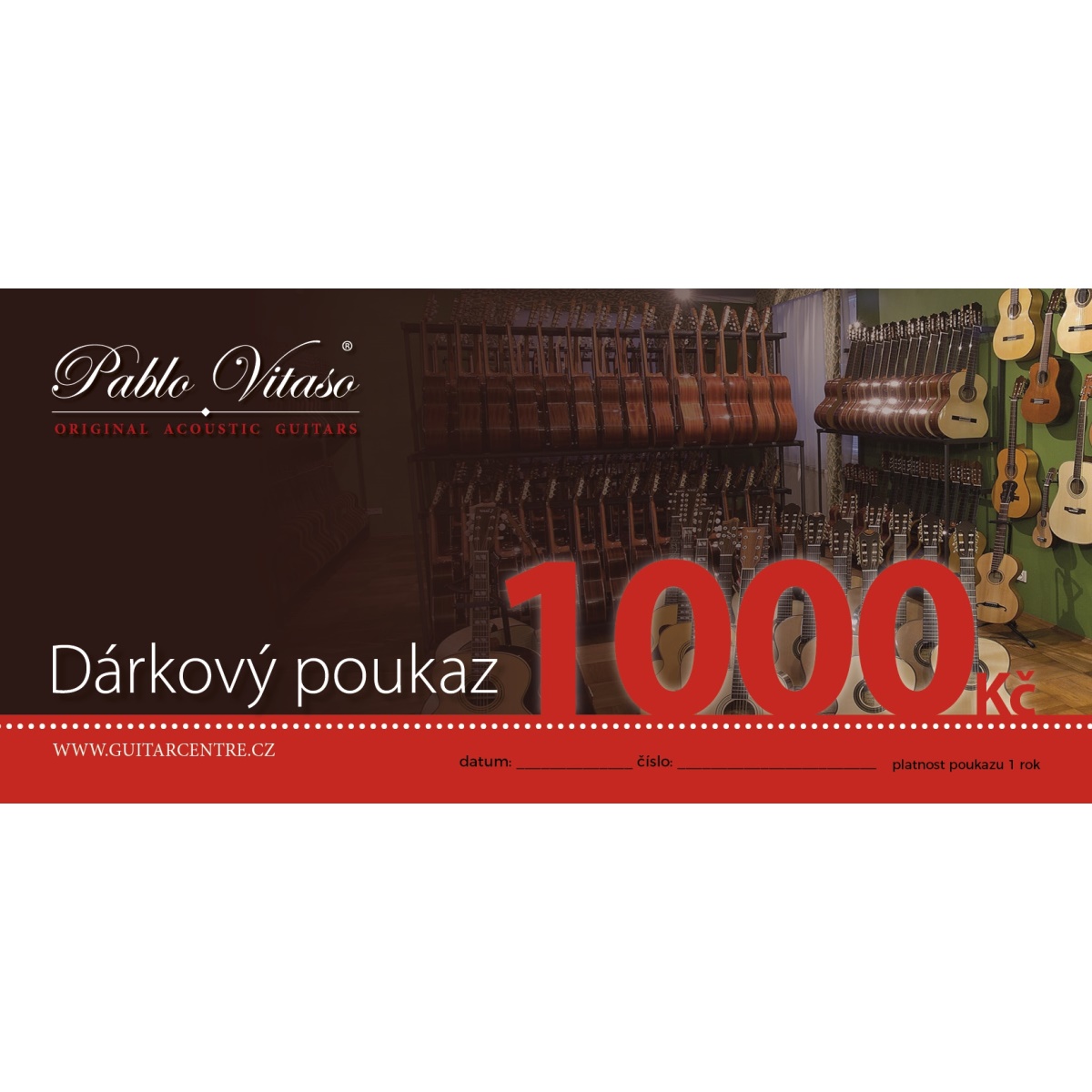 Dárkový poukaz na 1000 Kč